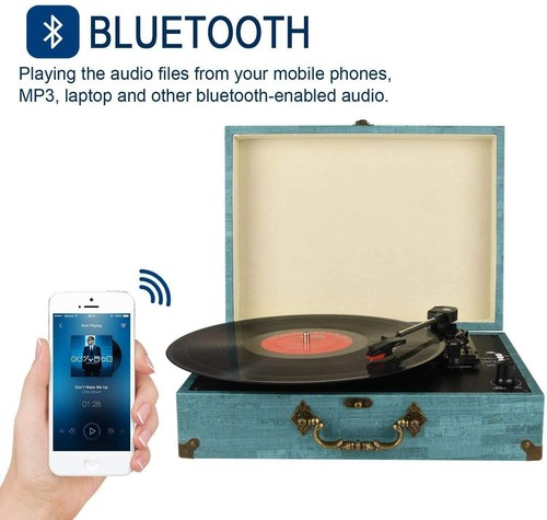 Bluetooth record player - bluetooth,
