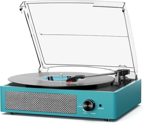 Vintage vinyl record player - vintage,