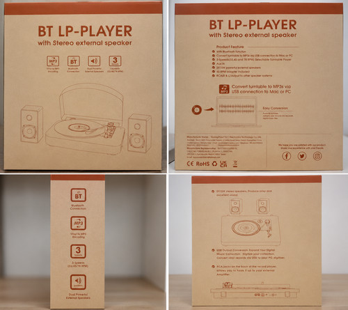 Mersoco bnib bluetooth vinyl - mersoco,
